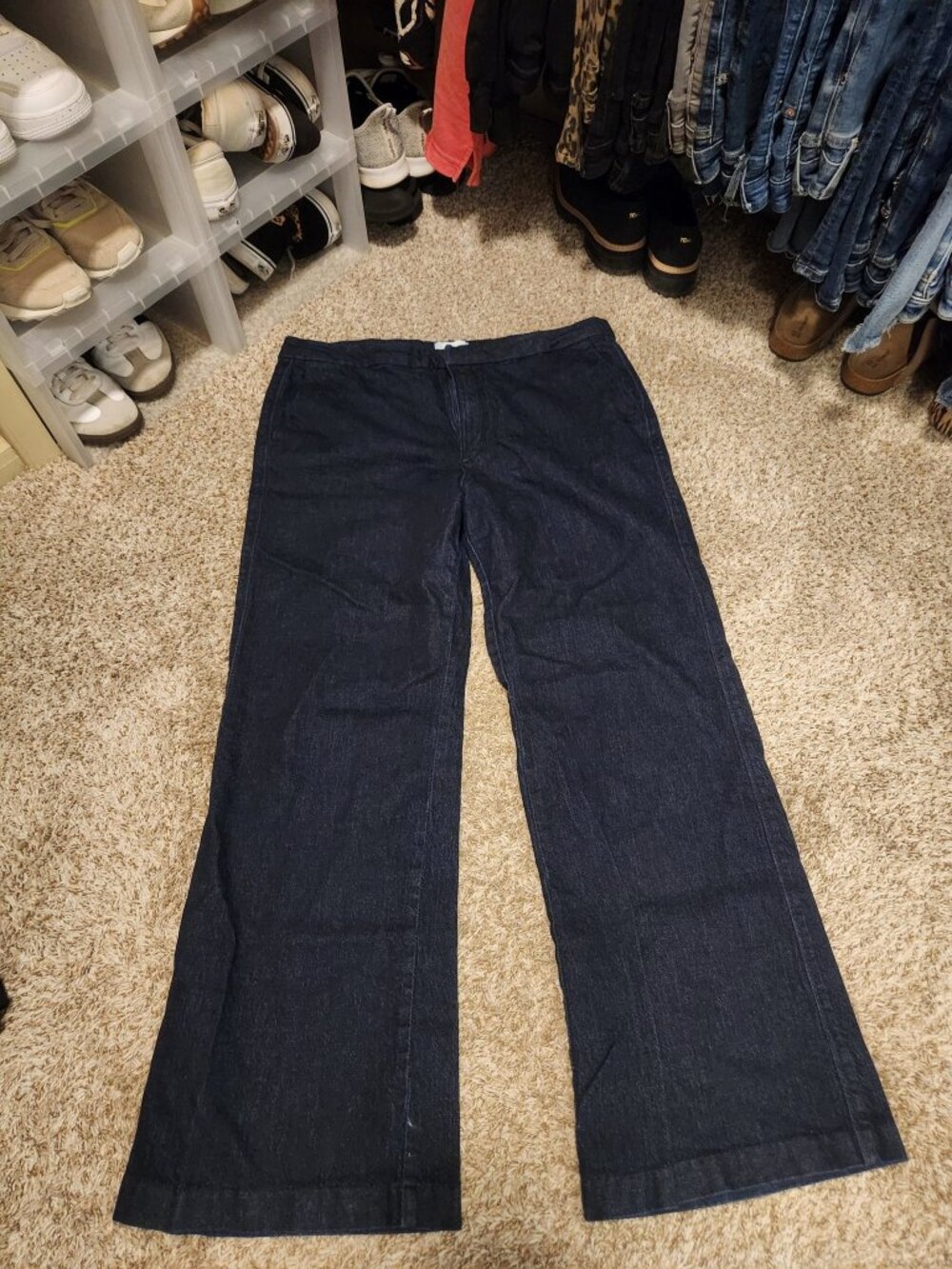 H&M Dark Denim Trousers